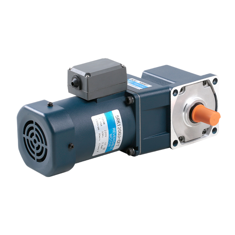 5rk90gu 5rk120gu 90mm 90w 120w micro ac reversible gear motor right angel gearbox 1