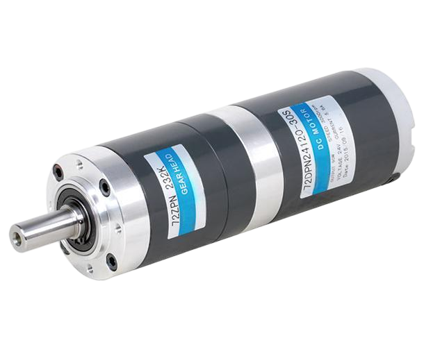 72dpn 72mm 90w 120w dc brushed planetary gear motor yc motor