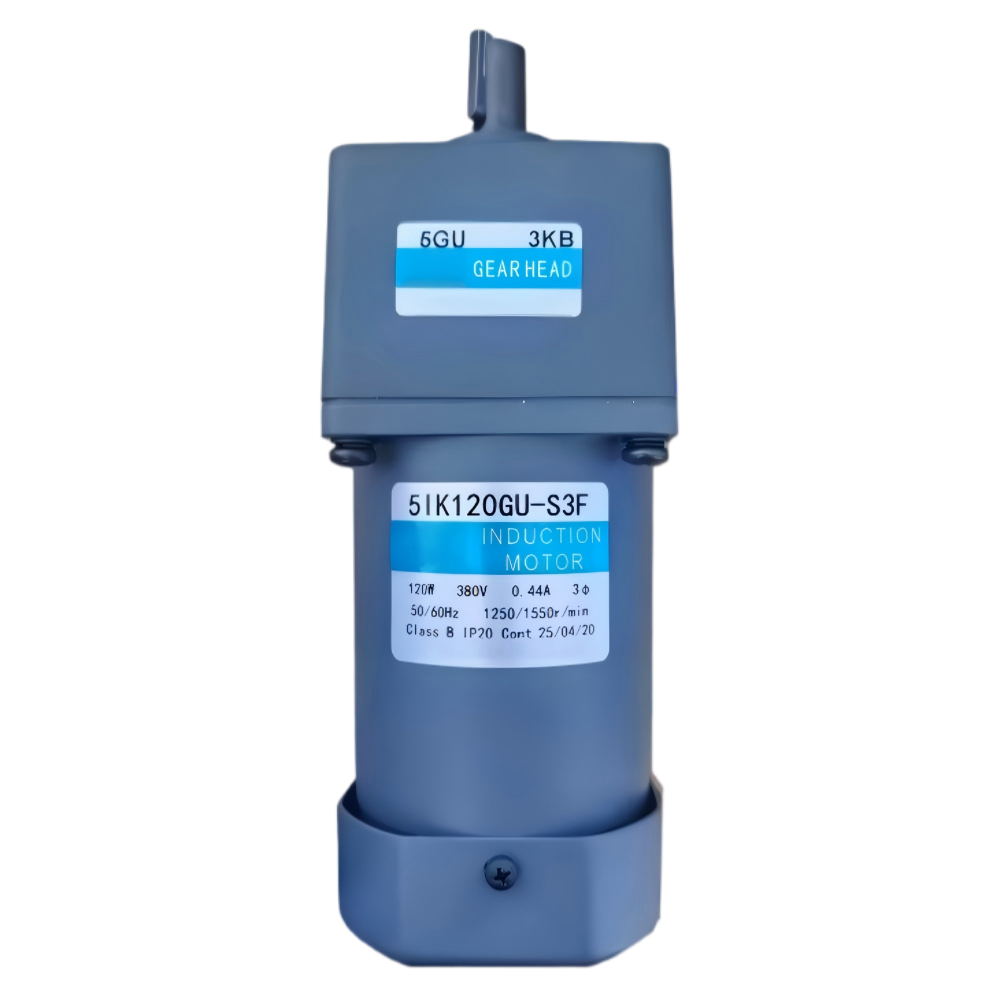 5IK60GU 5IK90GU 5IK120GU (⌀15) 90mm 120w micro ac induction gear motor parallel shaft gearbox 2