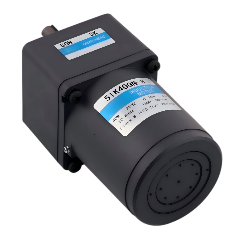 5IK40GN 5IK60GN (⌀12) 90mm 40w micro ac induction gear motor parallel shaft gearbox 3