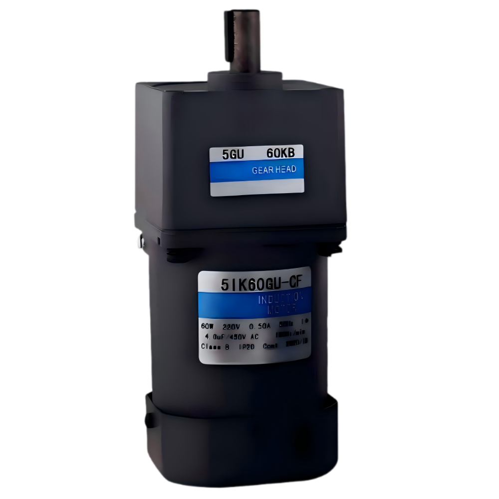 5IK60GU 5IK90GU 5IK120GU (⌀15) 90mm 60w micro ac induction gear motor parallel shaft gearbox 2