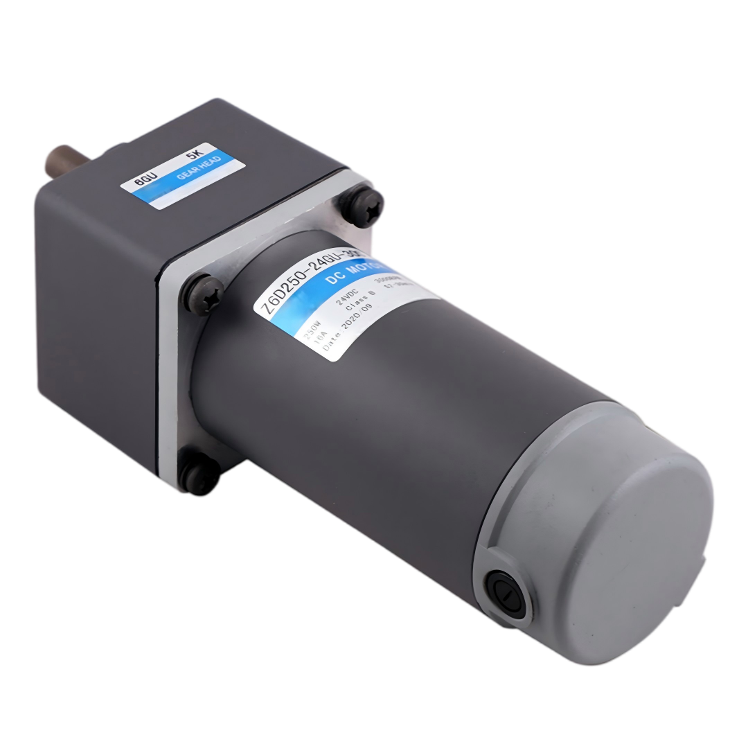 6D 104mm 104mm 120w 150w 180w 250w micro dc gear motor parallel shaft gearbox yc motor 3