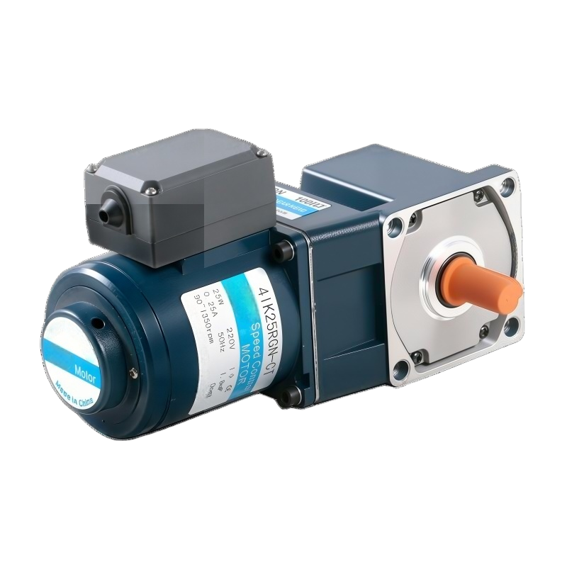 4IK25RGN 4ik25rgn 80mm 25w micro ac speed control adjustable gear motor right angel gearbox 1