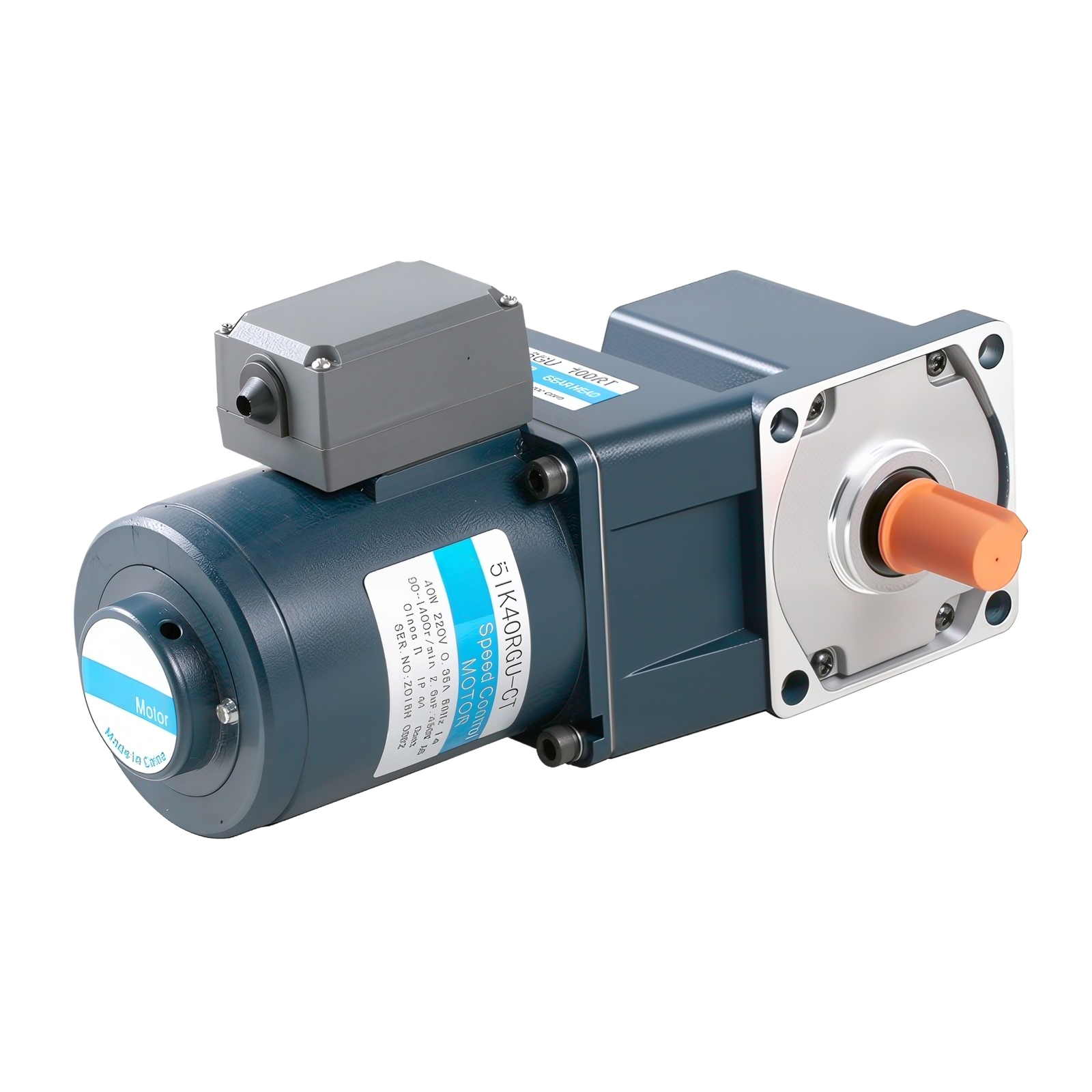 5IK40RGU 5ik40rgu 5ik60rgu 90mm 40w 60w micro ac speed control adjustable gear motor parallel shaft gearbox 1