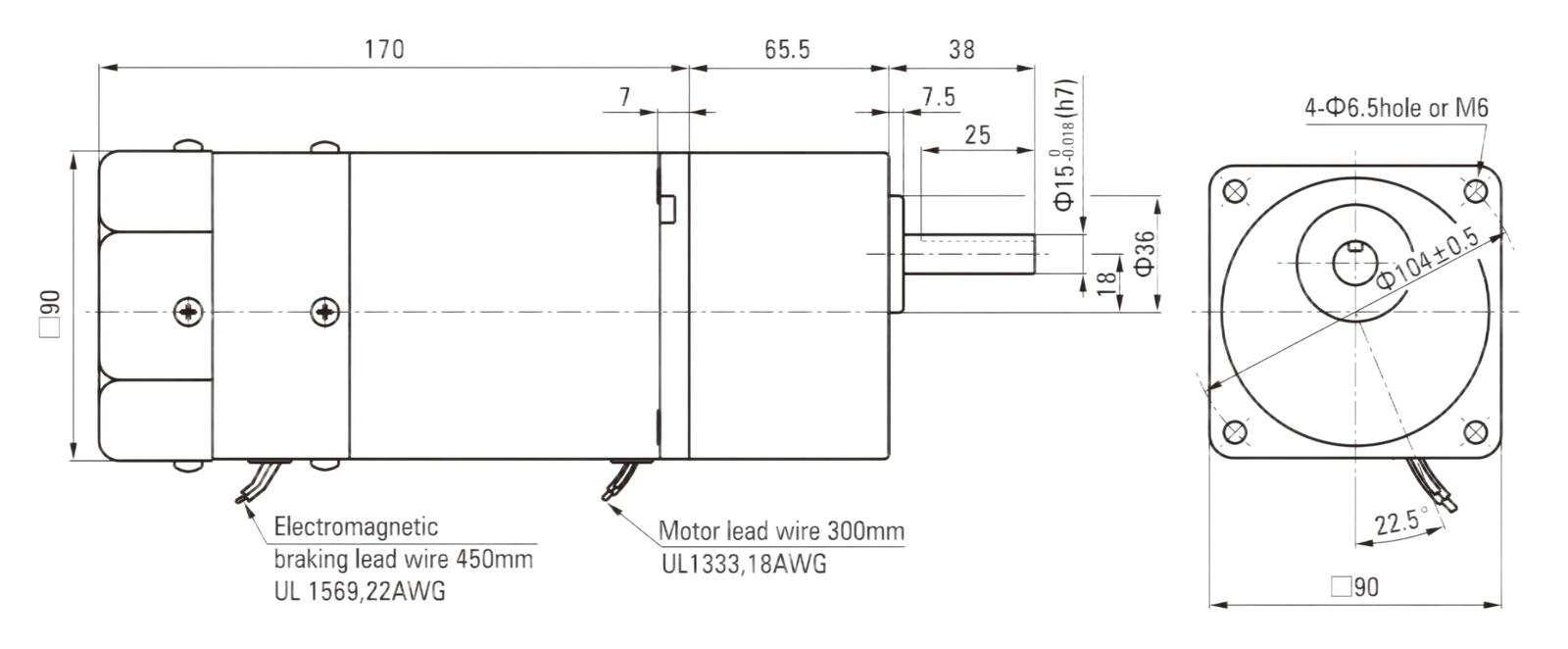 5RK60GU-□MF 5RK90GU-□MF 5RK120GU-□MF (⌀15) 5rk60gu □mf(1)