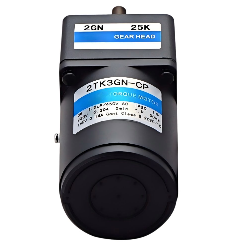 2TK3GN 60mm 3w micro ac torque gear motor parallel shaft gearbox 4