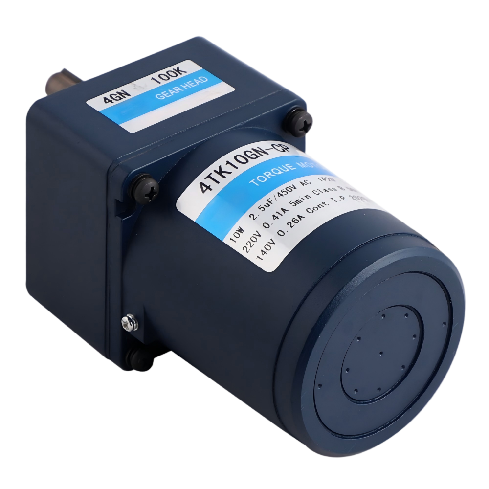 4TK10GN 80mm 10w micro ac torque gear motor parallel shaft gearbox 3