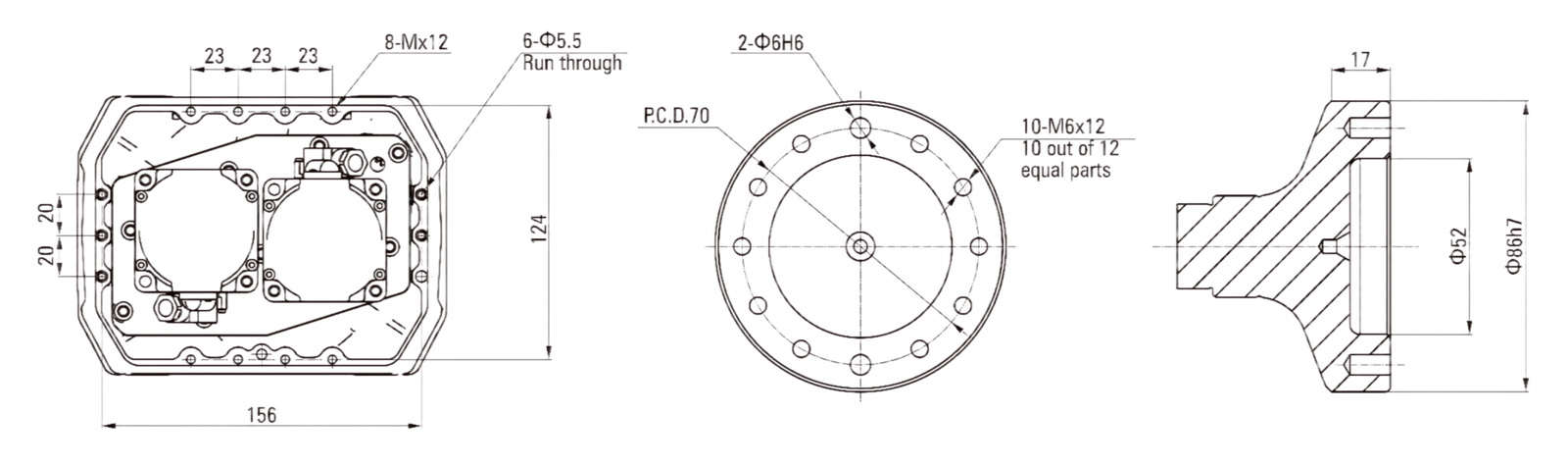 AC25 ac25 installation interface diagram