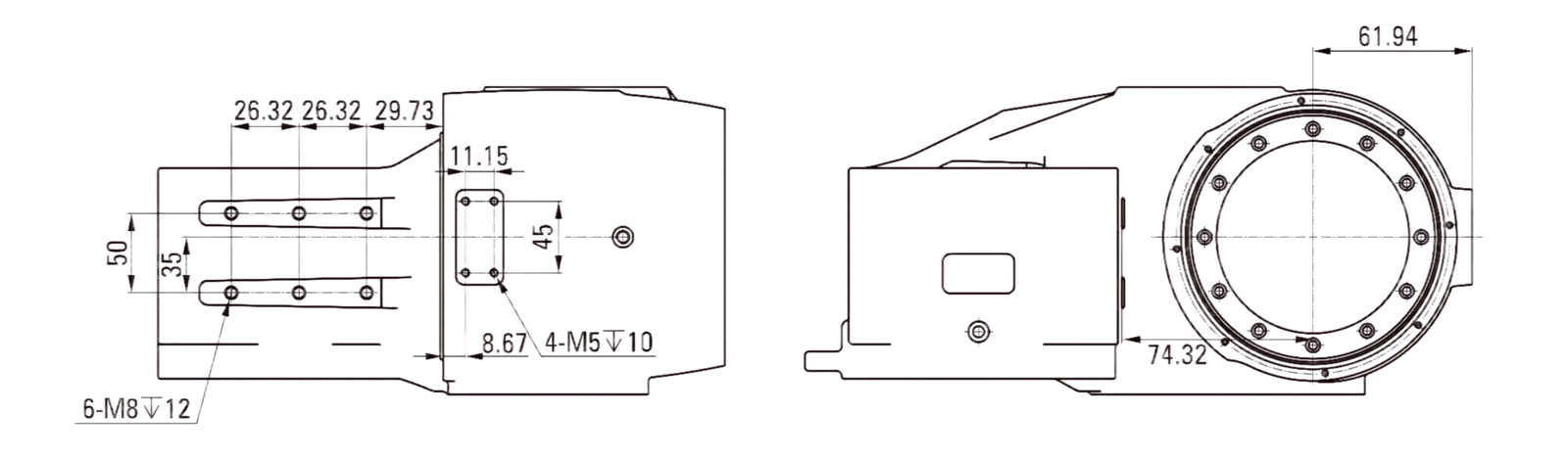 bj25 installation interface diagram