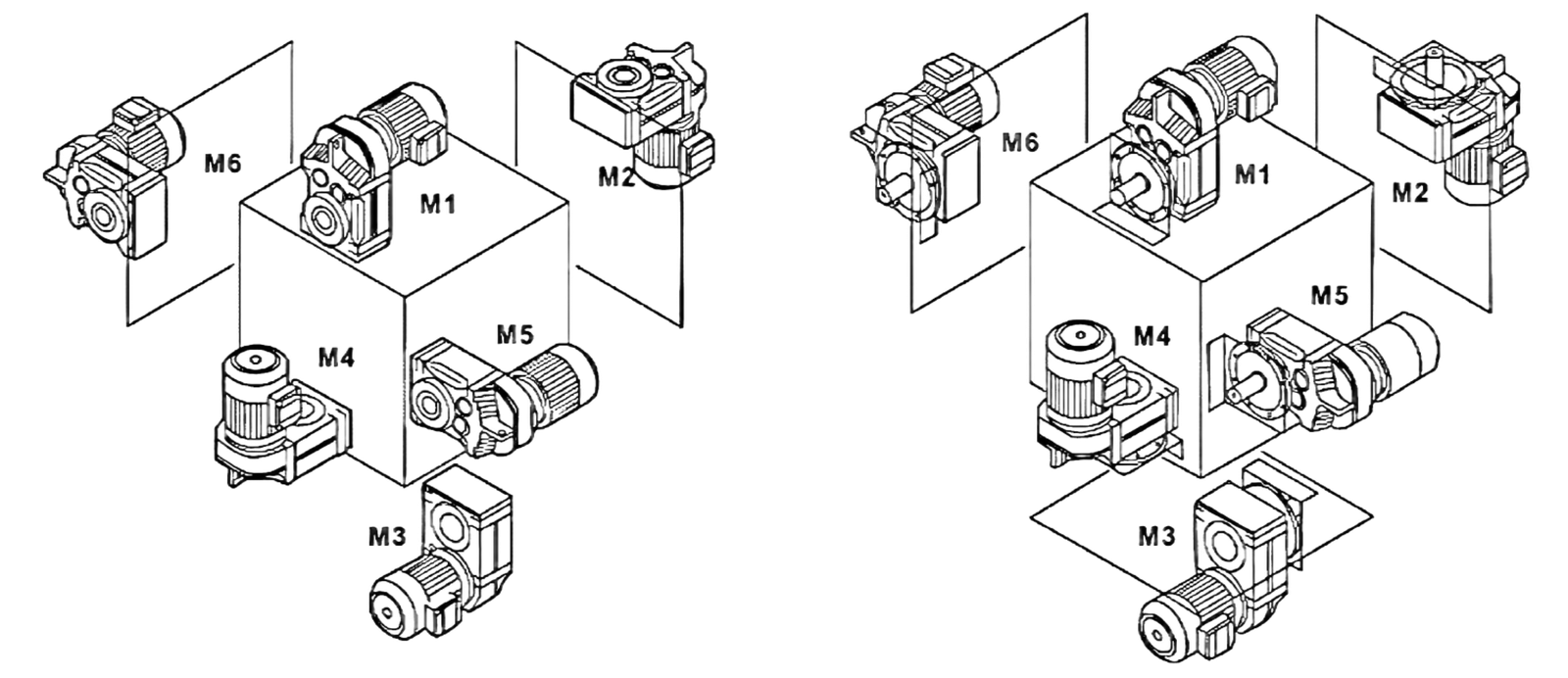 Mounting Positions Diagram