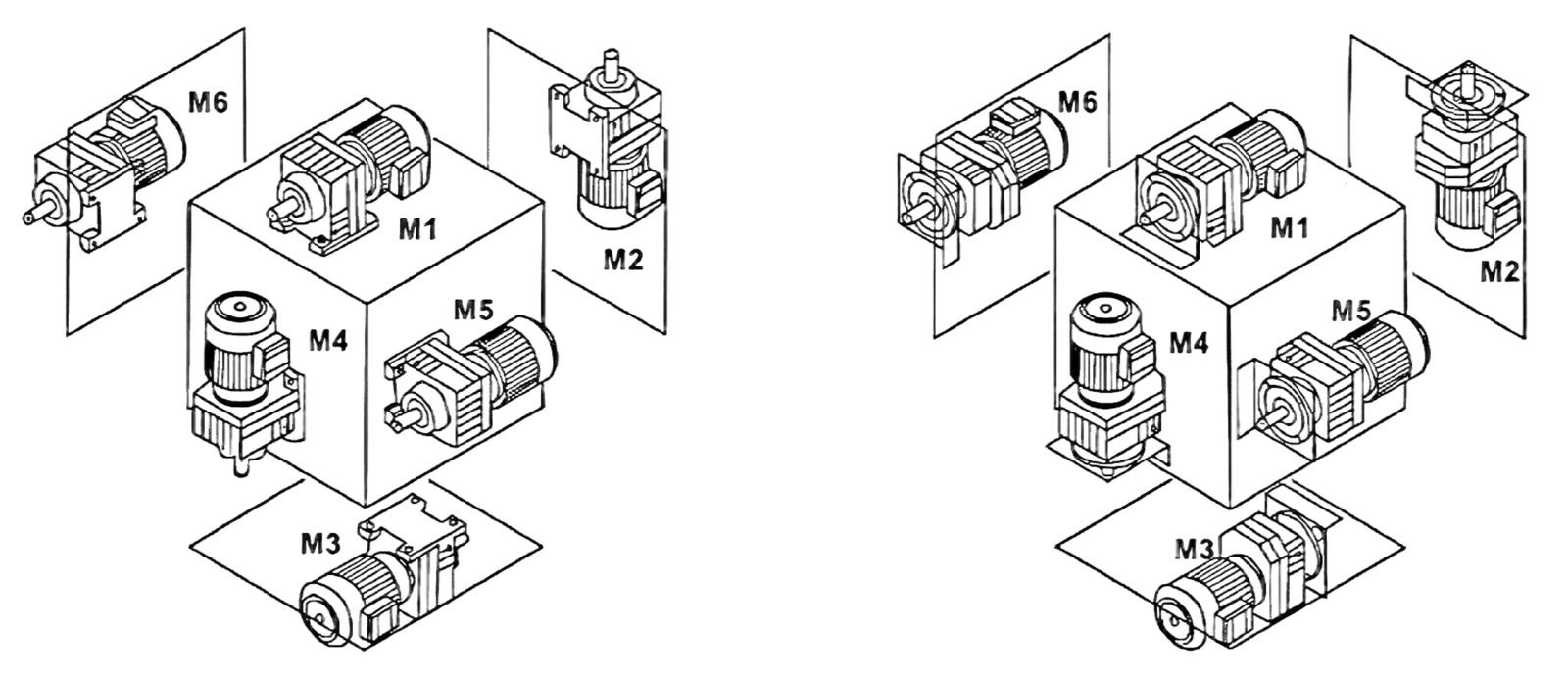 Mounting Positions Diagram