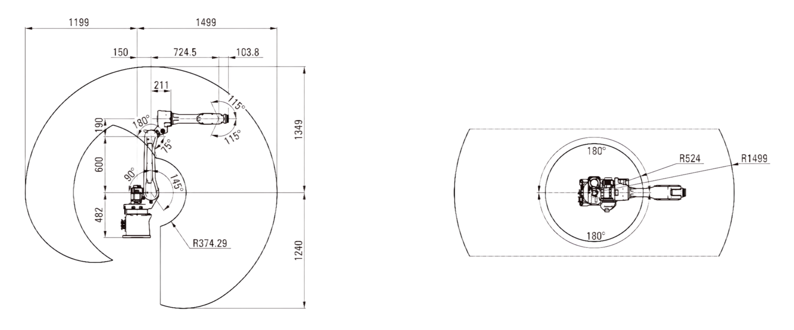 ZDGT1015 zdgt1015 work scope diagram