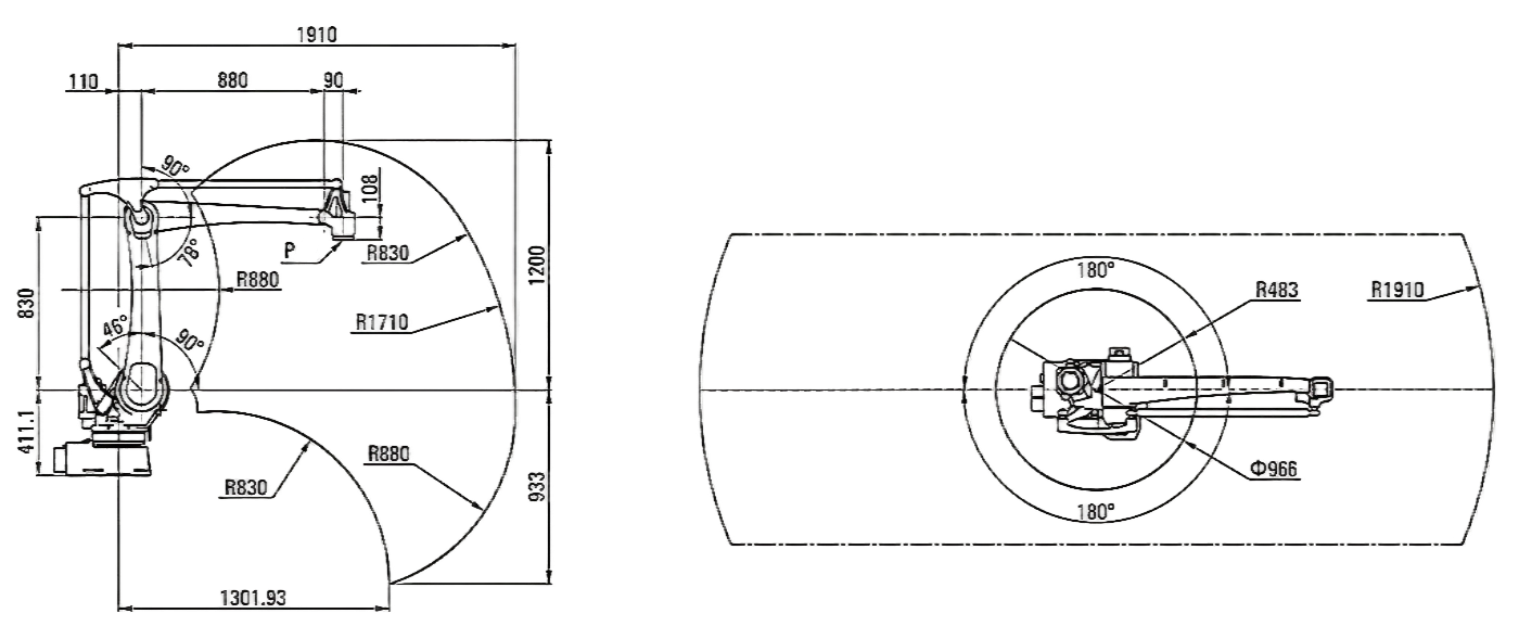 ZDMT2518 zdmt2518 work scope diagram